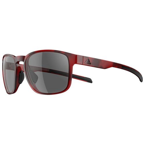 Men's Sunglasses - Protean Red Havana Frame Grey Lens / AD3275-3000-56-18-135 - Adidas - Modalova