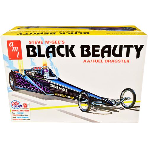 Model Kit - Skill 2 Steve McGee's Black Beauty Wedge AA/Fuel Dragster - AMT - Modalova