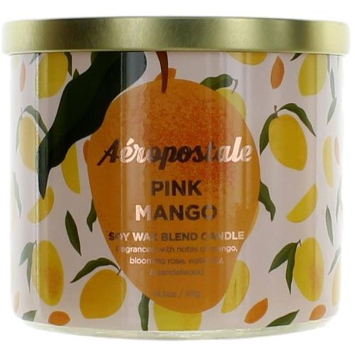 Candle Pink Mango - Soy Wax Blend 3 Wick Fine Fragranced, 14.5 oz - Aeropostale - Modalova