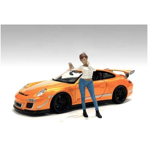 Figurine I - Poly Resin Material Car Meet 1 for 1/18 Scale Models - American Diorama - Modalova