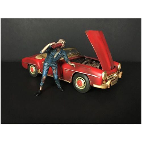 Figurine III - Zombie Mechanic for 1/18 Scale Models Blister Pack - American Diorama - Modalova