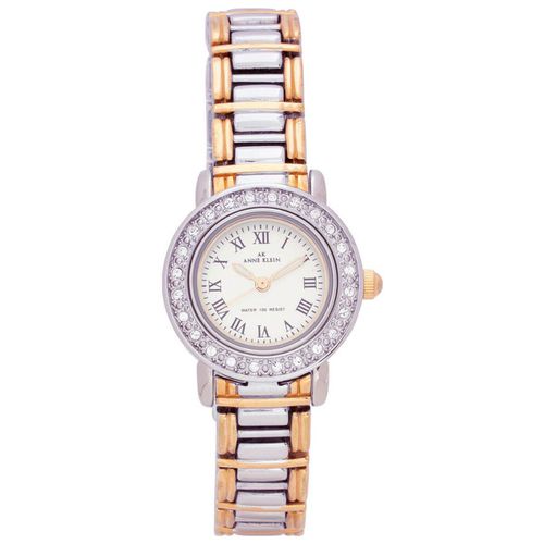 Women's Watch - Diamond White Dial Two Tone SS Bracelet / 10-9255INST - Anne Klein - Modalova