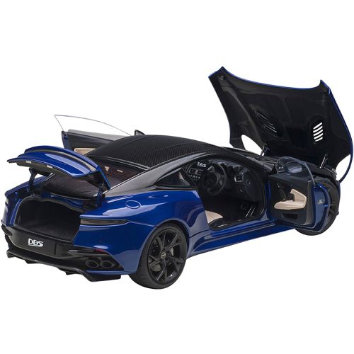 Model Car - 1/18 Scale Aston Martin DBS Superleggera RHD Zaffre Blue Metallic - Autoart - Modalova