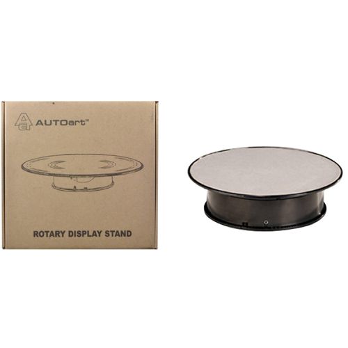 Rotary Display Turntable Stand - Small Size 8 Inches Wide with Silver Top - Autoart - Modalova