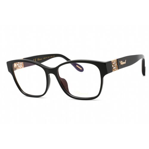 Men's Eyeglasses - Full Rim Black Plastic Rectangular Frame / VCH304S 0700 - Chopard - Modalova