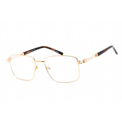 Men's Eyeglasses - Clear Lens Shiny Gold Titanium Square Frame / PC75090 C01 - Charriol - Modalova