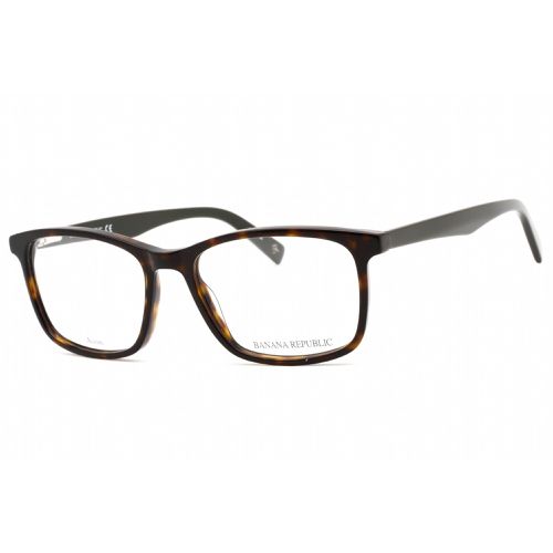 Men's Eyeglasses - Havana Rectangular Frame Clear Lens / IAN 0086 00 - Banana Republic - Modalova