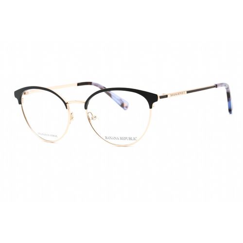 Women's Eyeglasses - Full Rim Blue Gold Metal Round / BR 214 0KY2 00 - Banana Republic - Modalova