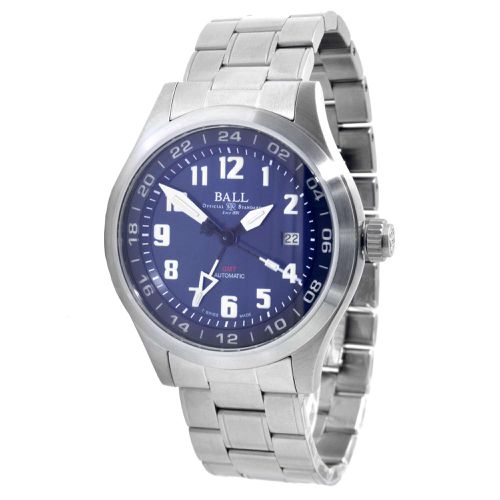 Men's Automatic Watch - Engineer III Blue Dial Silver Bracelet / GM1086C-S3-BE - Ball - Modalova