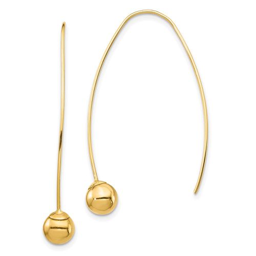 K Bead Threader Dangle Earrings - Jewelry - Modalova