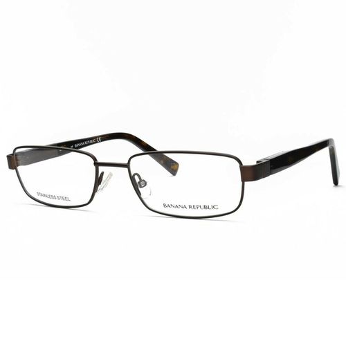 Men's Eyeglasses - Brock Dark Brown Frame / Brock-0JYS-52-17-140 - Banana Republic - Modalova