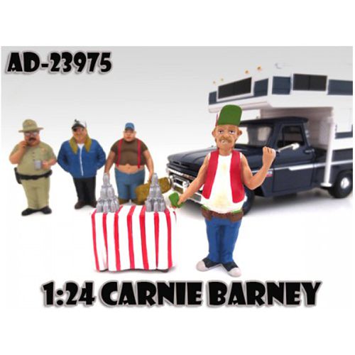 Figure - Carnie Barney Trailer Park For 1:24 Diecast Model Cars - American Diorama - Modalova