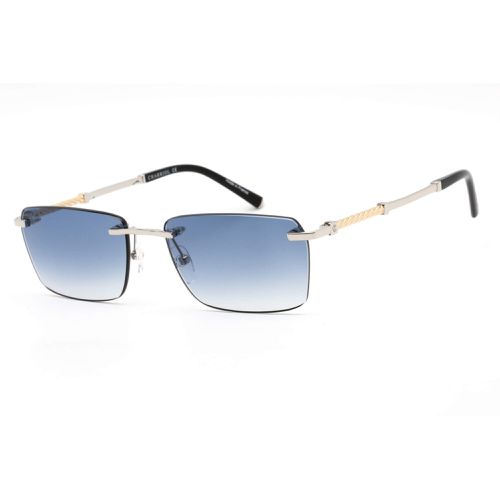 Women's Sunglasses - Shiny Silver/Gold Titanium Rimless Frame / PC81008 C03 - Charriol - Modalova