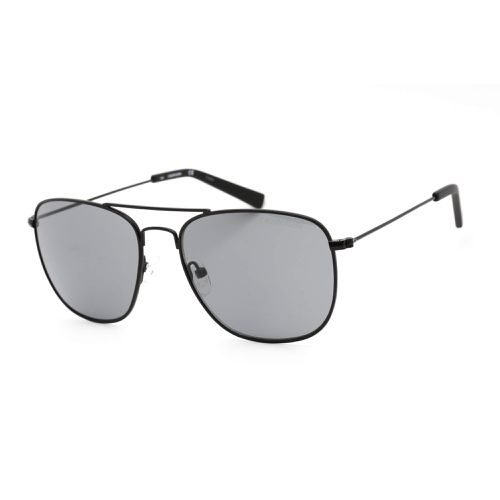 Unisex Sunglasses - Matte Black Aviator Metal Frame / CK19132S 001 - Calvin Klein Retail - Modalova