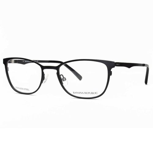 Men's Eyeglasses - Carter Satin Black Frame / Carter-0003-51-19-140 - Banana Republic - Modalova