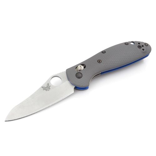Folding Knife - Mini Griptilian Sheepsfoot Plain Blade G10 Handle / 555-1 - Benchmade - Modalova