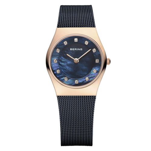 Classic Blue Bracelet Women's Quartz Watch - Bering - Modalova