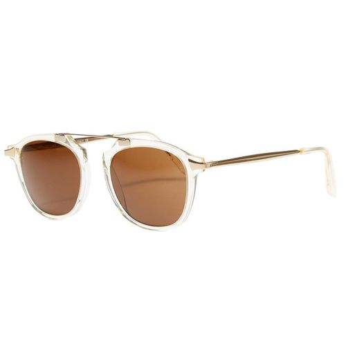 Women's Sunglasses - Nabil Brown Solid Lens / NABIL-20-B-47-19-145 - Bob Sdrunk - Modalova