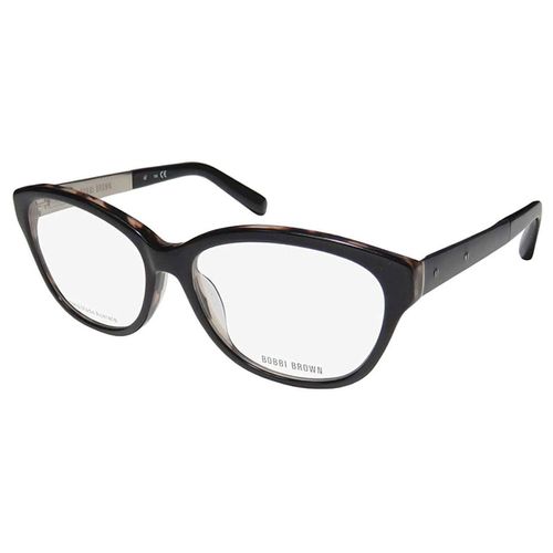 Women's Eyeglasses - The Scarlett Black Tortoise Frame / 0FV4-52-15-135 - Bobbi Brown - Modalova