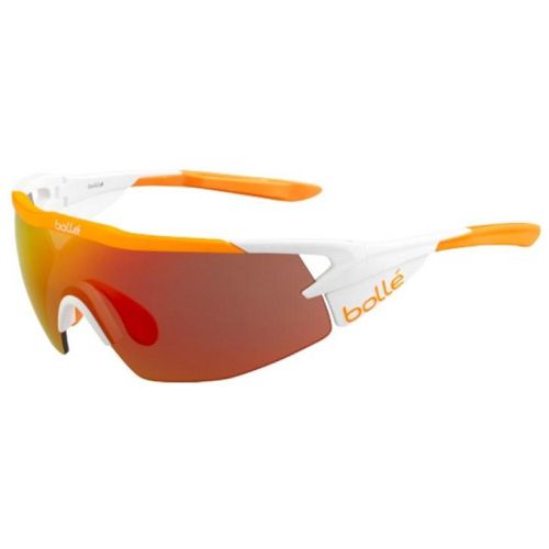 Unisex Sunglasses - Plastic / AEROMAX WHITE MATTE/FLUO ORANGE - TNS FIRE - Bolle - Modalova