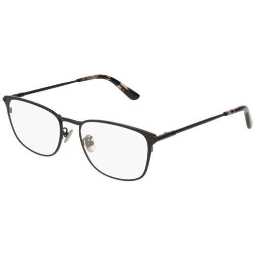 Men's Eyeglasses - Metal Rectangular Frame / BV0186O 001 - Bottega Veneta - Modalova