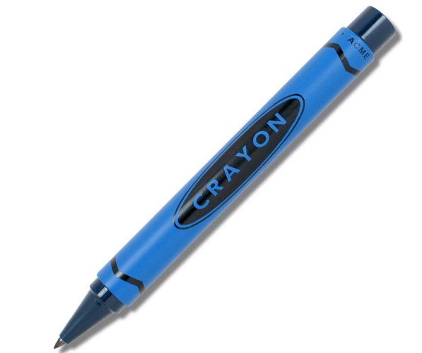 Retractable Roller Ball Pen - Crayon Blue / P3BLRR - ACME - Modalova