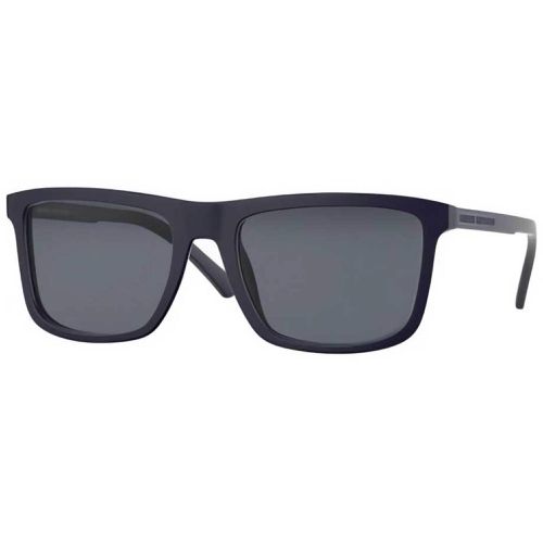 Men's Sunglasses - Matte Navy Plastic Rectangular / 0BB5044 603755 - Brooks Brothers - Modalova