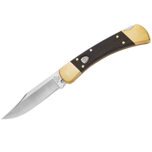 Knife - Clip Point Stainless Steel Blade Folding Hunter Automatic / BU0110BRSA - Buck - Modalova