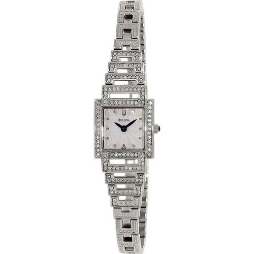L140 Women's Dress Silver Dial Quartz Crystal Watch - Bulova - Modalova