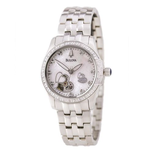 Women's Automatic Diamond BVA Series 130 Watch 96R122 - Bulova - Modalova