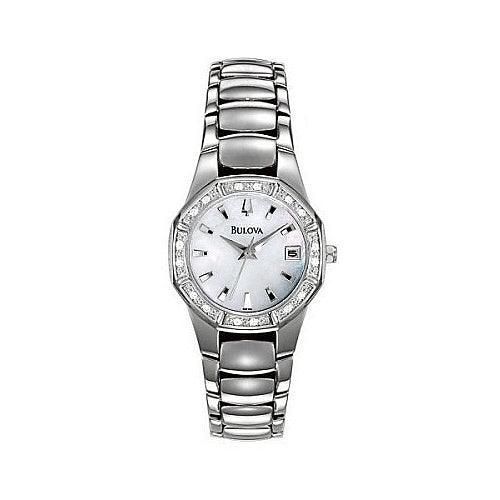 Bulova Women's Diamond Watch 96R102 - Bulova - Modalova