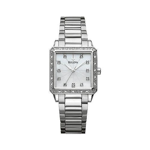 Bulova Women's Diamond Watch 96R110 - Bulova - Modalova