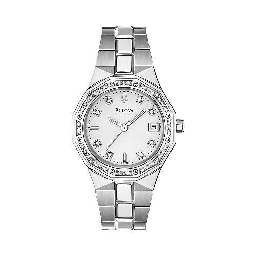 Bulova Women's Diamond Watch 96R118 - Bulova - Modalova