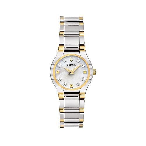 Bulova Women's Diamond Watch 98P104 - Bulova - Modalova
