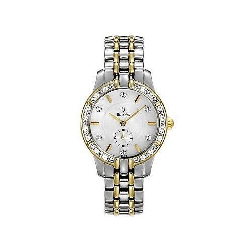 Bulova Women's Diamond Watch 98R103 - Bulova - Modalova