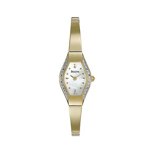 Bulova Women's Diamond Watch 98R105 - Bulova - Modalova