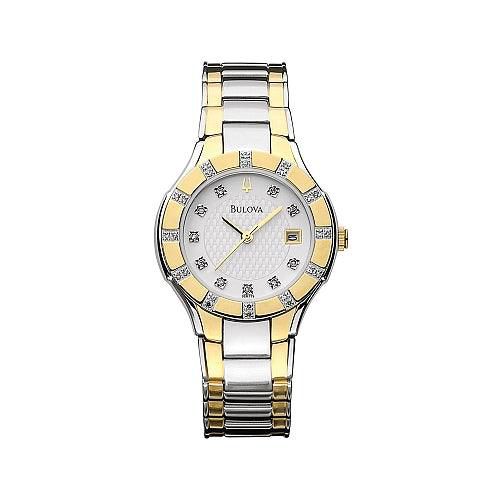 Bulova Women's Diamond Watch 98R119 - Bulova - Modalova