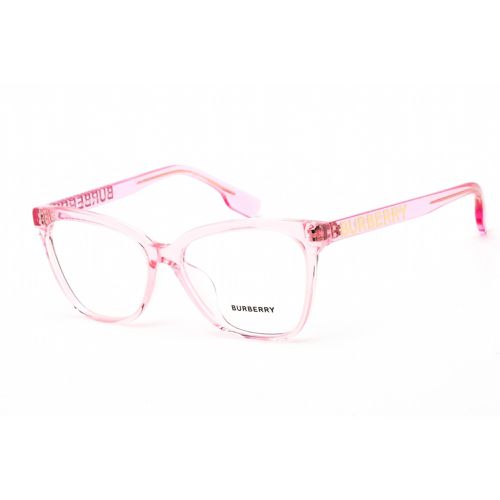 Women's Eyeglasses - Clear Lens Pink Plastic Cat Eye Frame / 0BE2364F 4024 - BURBERRY - Modalova