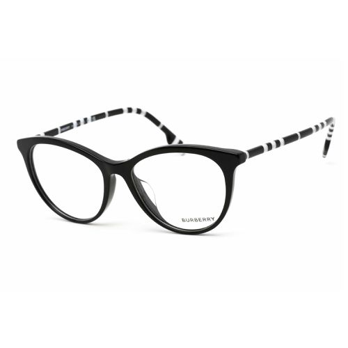 Women's Eyeglasses - Black Full Rim Frame Clear Demo Lens / 0BE2325F 4007 - BURBERRY - Modalova