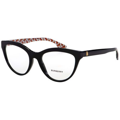 Women's Eyeglasses - Black Plastic Cat Eye Frame / 0BE2311 3824 - BURBERRY - Modalova
