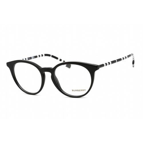 Women's Eyeglasses - Full Rim Oval Shape Black Plastic Frame / 0BE2318 4007 - BURBERRY - Modalova