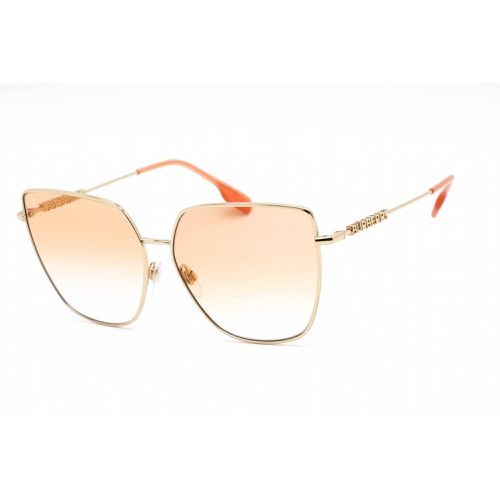 Women's Sunglasses - Full Rim Light Gold Cat Eye Shape / 0BE3143 1109V0 - BURBERRY - Modalova