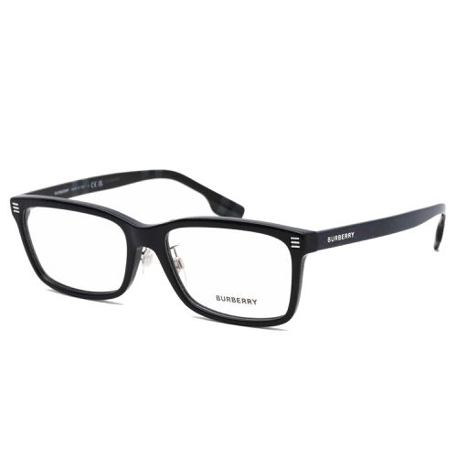 Men's Eyeglasses - Blue Rectangular Frame Clear Demo Lens / 0BE2352F 3988 - BURBERRY - Modalova