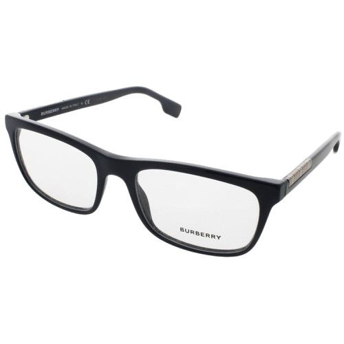 Men's Eyeglasses - Full Rim Blue Plastic Rectangular Frame / 0BE2334 3961 - BURBERRY - Modalova