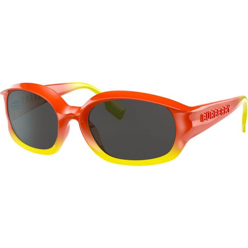 Men's Sunglasses - Orange Yellow Cat Eye Frame / 0BE4338 393587 - BURBERRY - Modalova