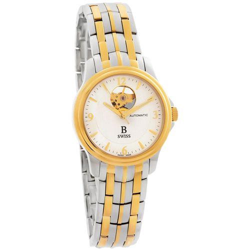Men's Automatic Watch - Prestige OpenHeart Two Tone Bracelet / 50501.34.16.22 - B Swiss - Modalova