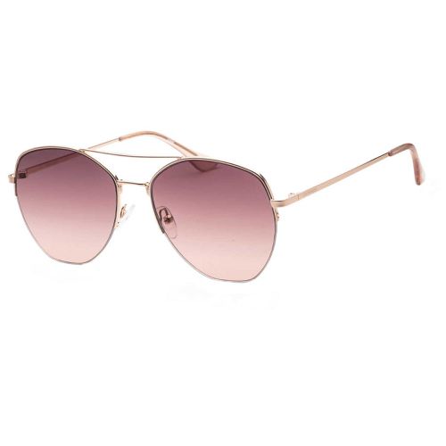 Women's Sunglasses - Rose Gold Metal Pilot Frame / CK20121S 780 - Calvin Klein - Modalova