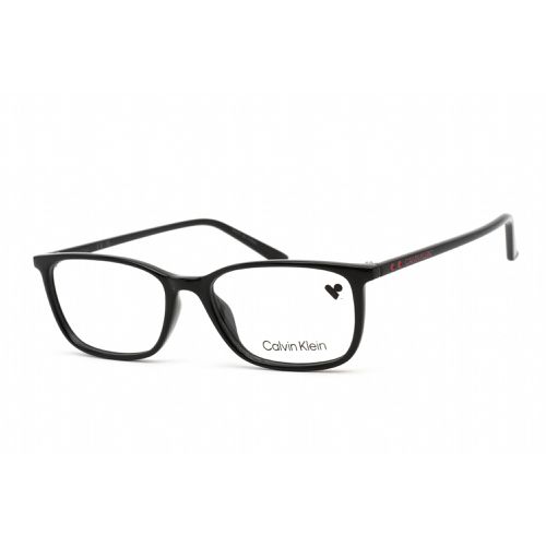 Women's Eyeglasses - Black Plastic Rectangular Shape Frame / CK19512 001 - Calvin Klein - Modalova