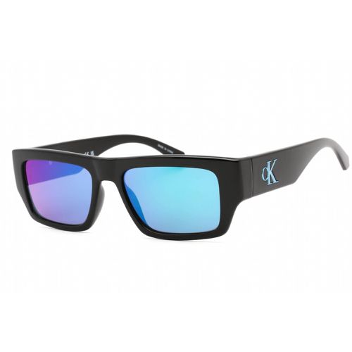 Unisex Sunglasses - Black Rectangular Shape Frame / CKJ22635S 001 - Calvin Klein Jeans - Modalova