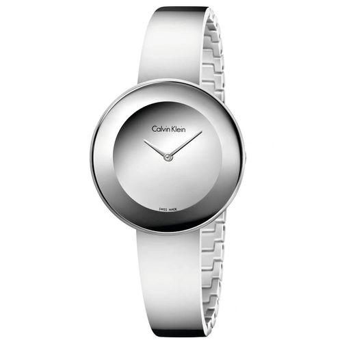 Men's Bracelet Watch - Chic Silver Dial Stainless Steel / K7N23U48 - Calvin Klein - Modalova
